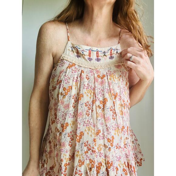 Altar'd State Tank Tops Size Small Boho Summer vacation Looks floral Cottage - Picture 6 of 10